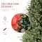 7.5ft. Unlit Green Slim Fir Artificial Christmas Tree
